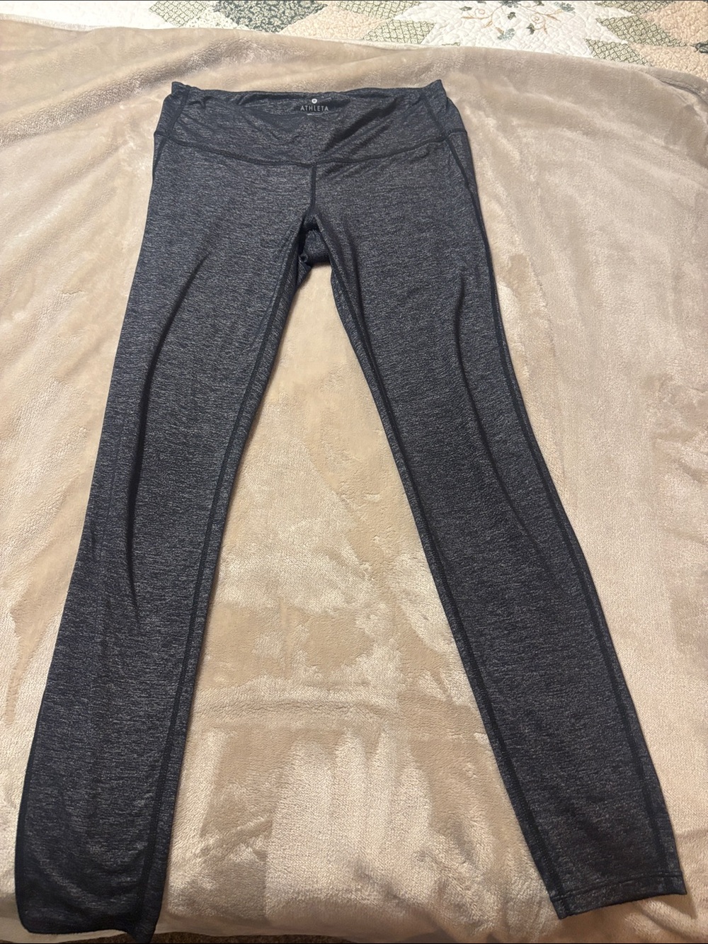 Athleta Women's Dark Heather Gray Performance Leggings